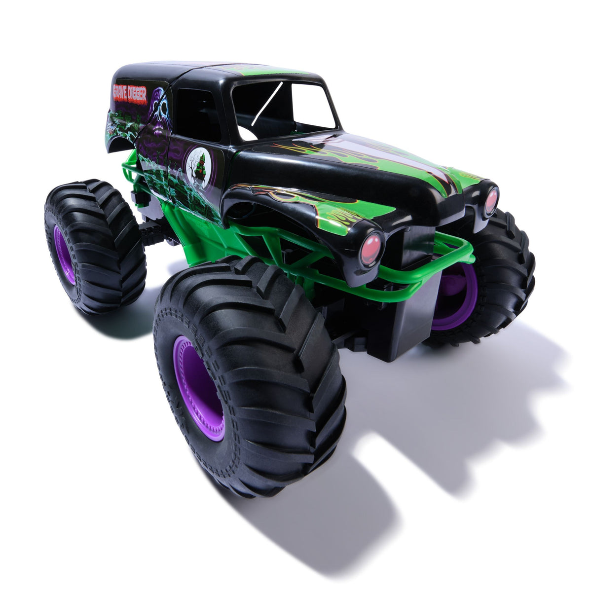 Monster Jam Smash N Bash 1:15 R/C Grave Digger, Ages 4+