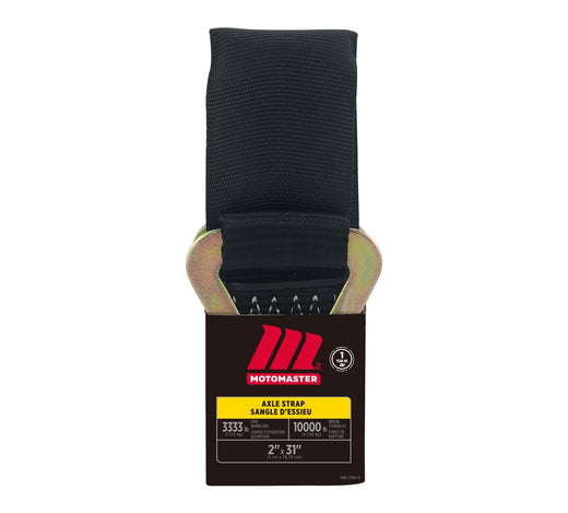 MotoMaster 10,000-lb Axle Strap, with D-rings, 2-in x 31-in