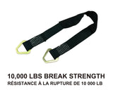 MotoMaster 10,000-lb Axle Strap, with D-rings, 2-in x 31-in image 3