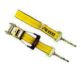 MotoMaster 10,000-lb Commercial Ratchet Tie Down Straps, with Snap Hook, 2-in x 8-ft image 2