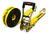 MotoMaster 10,000-lb Commercial Ratchet Tie Down Straps, with Ultra Padded Handles, 2-in x 30-ft