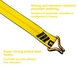 MotoMaster 10,000-lb Ratchet Tie Down Strap, Abrasion Resistant, 2-in x 27-ft image 3