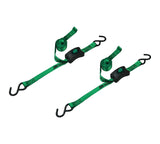 MotoMaster 1,200-lb Cam Buckle Tie Down, Quick Release, 1-in x 6-ft, 2-pk
