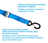MotoMaster 1,200-lb Motorcycle Tie Down Strap, 1 3/8-in x 12-ft image 7