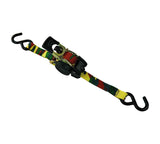 MotoMaster 1,200-lb Retractable Camo Ratchet Tie Down Straps, 1-in x 10-ft, 2-pk image 2