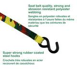 MotoMaster 1,200-lb Retractable Camo Ratchet Tie Down Straps, 1-in x 10-ft, 2-pk image 5