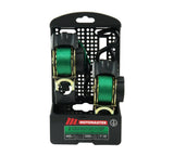 MotoMaster 1,200-lb Retractable Ratchet Tie Down Straps, 1-in x 10-ft (2.54 cm x 3 m), 2-pk image 2