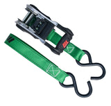 MotoMaster 1,500-lb Ratchet Tie Down Straps, with Padded Handle, 1-in x 14-ft image 4