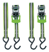 MotoMaster 1,500-lb Reflective Ratchet Tie-Down Strap with Padded D-Handle, 1-in x 12-ft, 2-pk image 6
