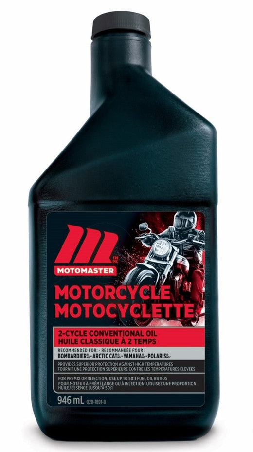 MotoMaster 2-Stroke Motorcycle Oil, 946-ml