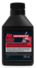 MotoMaster 2-Stroke Synthetic Blend Engine Oil 50:1 Perfect Mix, 196-mL
