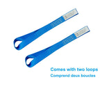 MotoMaster 3,000-lb Heavy Duty Motorcycle Ratchet Tie Down Strap, 1-in x 6-ft, 2-pk image 5