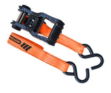 MotoMaster 3,000-lb Heavy Duty Ratchet Tie Down Strap, 1.25-in x 14-ft, 4-pk image 7