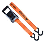 MotoMaster 3,000-lb Heavy-Duty Ratchet Tie Down Straps, with Power Grip Padded Handles, 1.25-in x 10-ft, 2-pk image 7