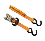 MotoMaster 3,000-lb Padded Handle Ratchet Tie Down Straps, 1.25-in x 10-ft, 2-pk image 3