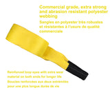 MotoMaster 30,000-lb Recovery Strap with Loop Ends, Commercial Grade, 4-in x 30-ft image 3