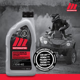 MotoMaster 4-Stroke Premium ATV/UTV Engine Oil 10W40, 946-mL image 3