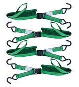 MotoMaster 900-lb Cambuckle Tie-Down Straps, Weatherproof, 1-in x 10-ft, 4-pk image 2