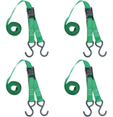 MotoMaster 900-lb Cambuckle Tie-Down Straps, Weatherproof, 1-in x 10-ft, 4-pk image 3
