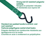 MotoMaster 900-lb Ratchet Tie-Down Straps, Non-Padded, 1-in x 10-ft, 4-pk image 6