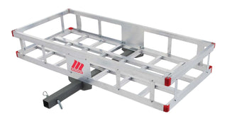 MotoMaster Aluminum Hitch Basket Cargo Carrier, 500-lb Capacity