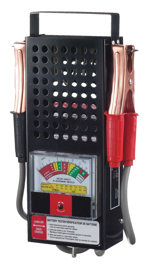 MotoMaster Battery Tester, 100-Amp Load, 6V/12V