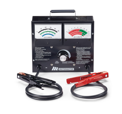 MotoMaster Battery Tester, 500-Amp Load, 12V