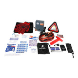 MotoMaster Executive Safety Kit with Booster Cables, Air Compressor & LED Flares