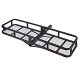 MotoMaster Hitch Basket, Steel with Folding Shank image 3