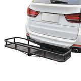 MotoMaster Hitch Basket, Steel with Folding Shank image 4