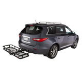 MotoMaster Hitch Basket, Steel with Folding Shank image 7