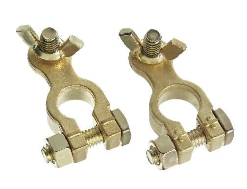 MotoMaster Marine Battery Terminals, Brass