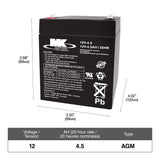 MOTOMASTER OEPLUS Group Size 24F Battery, 750 CCA