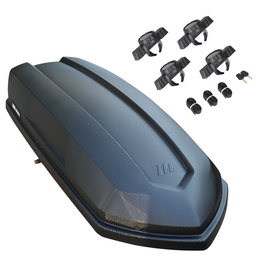 MotoMaster Roof Cargo Box, Black, 500-L, 18-cu.ft