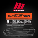 MotoMaster Roof Cargo Box, Black, 500-L, 18-cu.ft image 4
