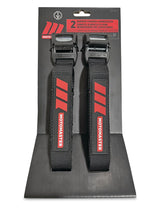 MotoMaster Rubber Padded Cam Buckle Tie Down Straps, 2-pk