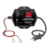 MotoMaster Simple Series Onboard Smart Battery Charger and Maintainer, Fully Automatic, 1.5-Amp, 6V/12V
