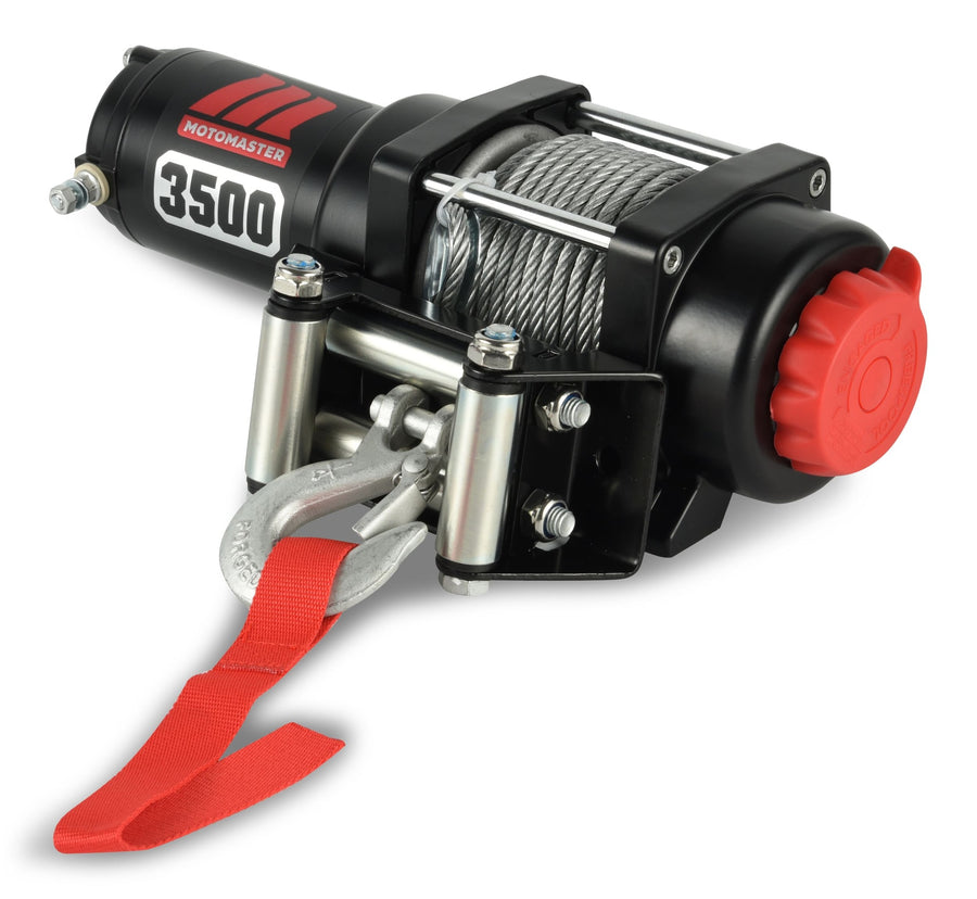 MotoMaster Steel ATV Winch, 3500-lb