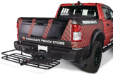 MotoMaster Steel Hitch Basket Cargo Carrier, 500-lb Capacity, Black image 3