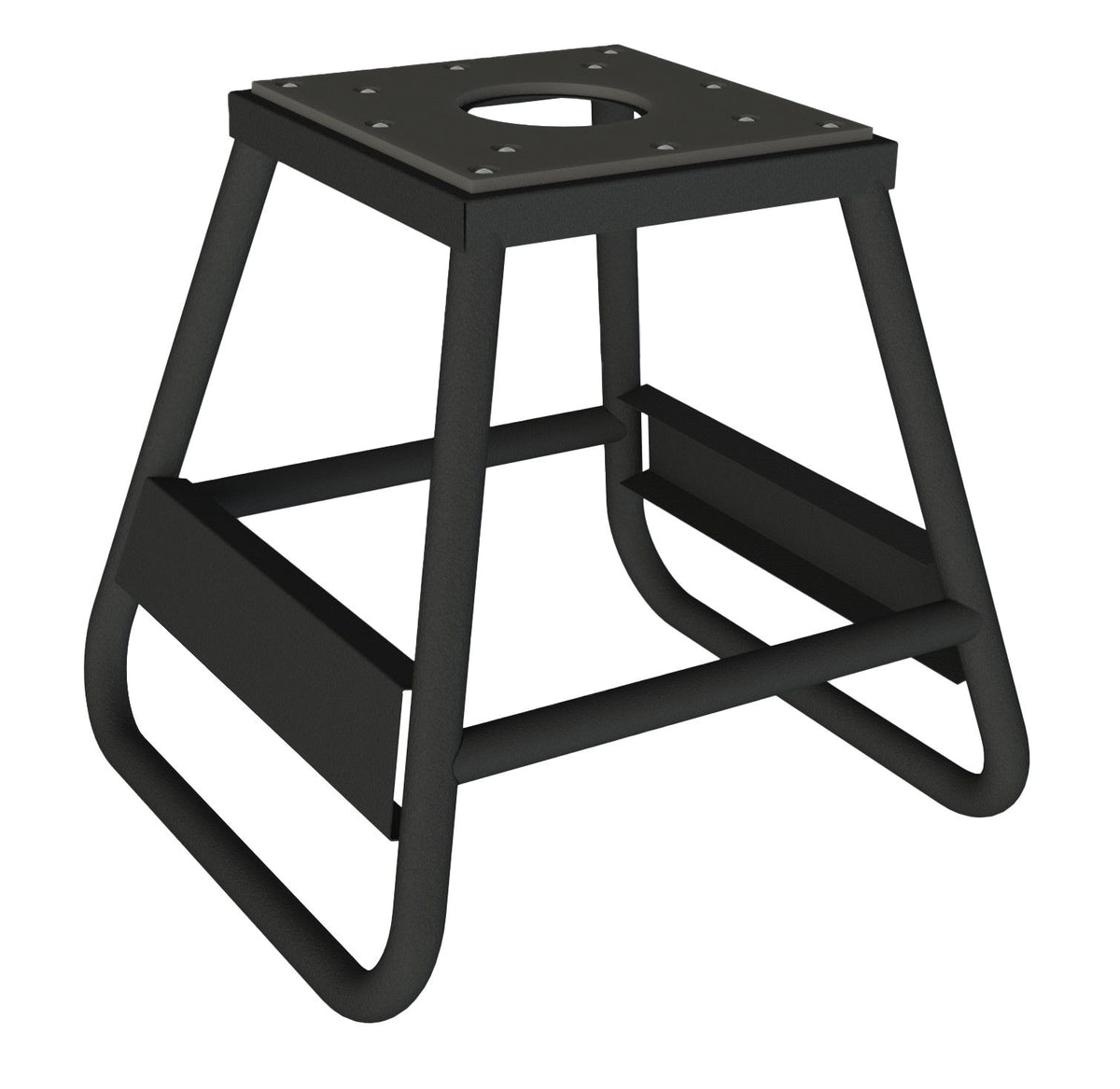 MotoMaster Steel Motorcycle/Dirtbike Stand, 1000-lb Capacity, Black