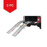MotoMaster Steel Rung Folding Arched Loading Ramps Pair, Easy-To-Use, 84-in, 2-pc image 2