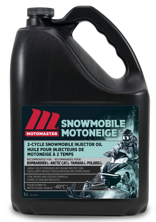 MotoMaster TC-W3 Snowmobile Injector Oil, 5-L