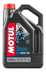 Motul 3000 4-Stroke 10W40 Mineral Motor Oil, 4-L