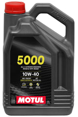 Motul 5000 4-Stroke Semi-Synthetic 10W40 Motor Oil, 5-L