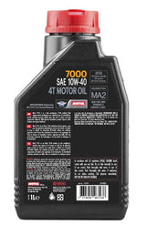 MOTUL 946mL 7000 4-Cycle 10W40 Motorcycle Oil image 2