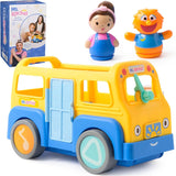 Ms. Rachel My First Learning Electronic School Bus with 2 Figures, Music & Sounds Playset, Ages 1+