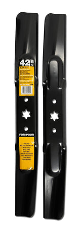 MTD Lawn Tractor 2-in-1 2-Blade Set, 6-Point Star Mount, 42-in image 2