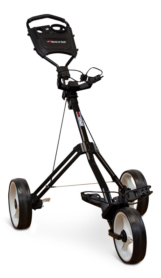 MTRX Navigator 3 Wheeled Golf Cart, Ergonomic Handle, Black
