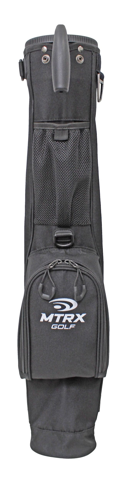 MTRX Sunday 3-Way Top Golf Stand Bag, Lightweight, Black