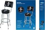 Mustang Swivel Bar Stool with Backrest image 2